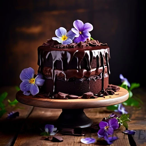 Dark Chocolate Cake